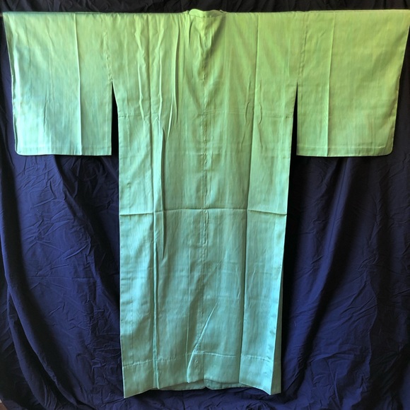 Long vintage michiyuki nylon rain coat - Picture 3 of 6